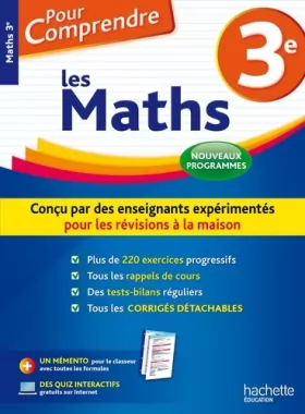 Couverture du produit · Pour Comprendre Maths 3e - Nouveau programme 2016
