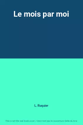 Couverture du produit · Le mois par moi