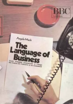 Couverture du produit · Language of business    (1989)