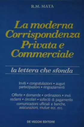 Couverture du produit · La moderna corrispondenza privata e commerciale