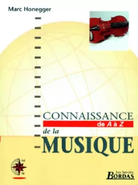 Couverture du produit · CONNAISSANCE DE LA MUSIQUE    (Ancienne Edition)