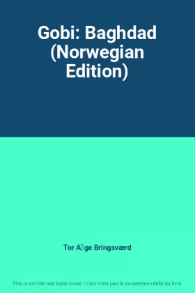 Couverture du produit · Gobi: Baghdad (Norwegian Edition)