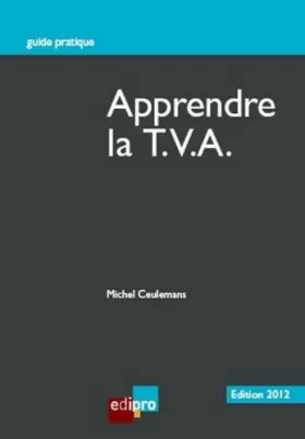 Couverture du produit · Apprendre la TVA - 2012
