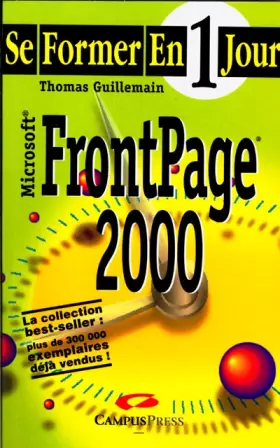 Couverture du produit · FrontPage 2000 (Se former en 1 jour)