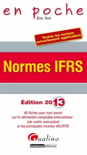 Couverture du produit · Les normes IFRS
