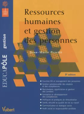 Couverture du produit · Ressources humaines et gestion des personnes