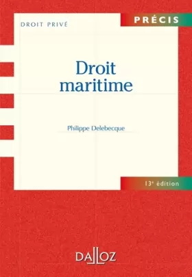 Couverture du produit · Droit maritime - 13e ed.