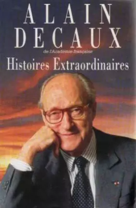 Couverture du produit · Histoires Extraordinaires