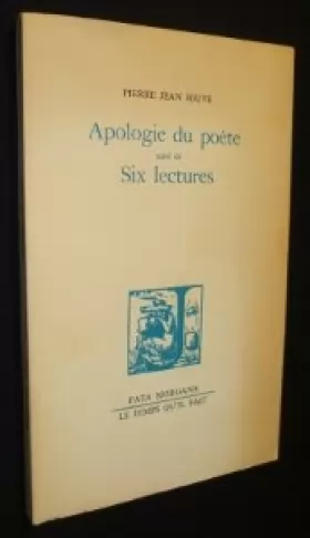 Couverture du produit · Apologie du poète suivi de Six lectures