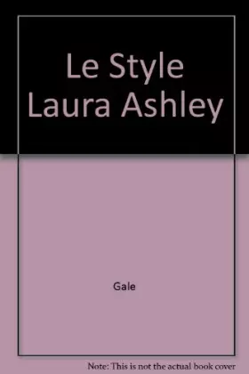 Couverture du produit · Le Style Laura Ashley