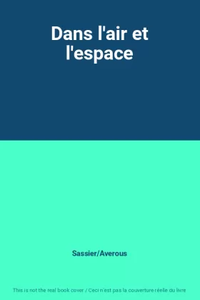 Couverture du produit · Dans l'air et l'espace
