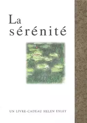 Couverture du produit · La sérénité
