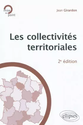 Couverture du produit · Les collectivités territoriales
