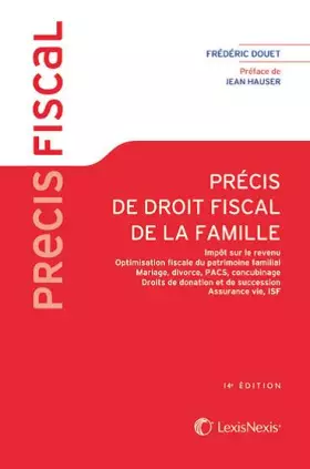 Couverture du produit · Précis de droit fiscal de la famille