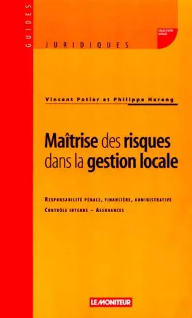 Couverture du produit · Maîtrise des risques dans la gestion locale