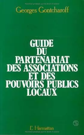 Couverture du produit · Guide du partenariat des associations et des pouvoirs publics locaux