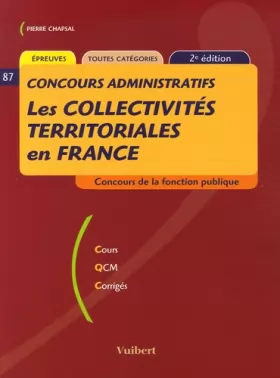 Couverture du produit · Les collectivités territoriales en France : Toutes catégories