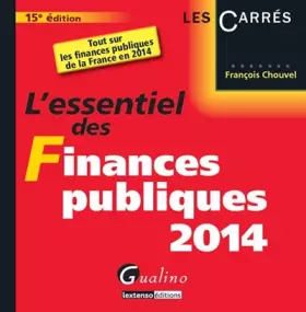 Couverture du produit · L'Essentiel des finances publiques 2014