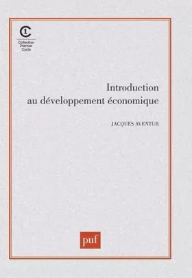 Couverture du produit · Introduction au développement économique