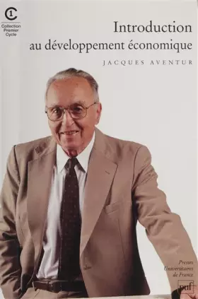 Couverture du produit · Introduction au développement économique