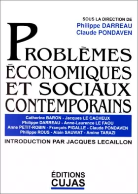 Couverture du produit · Problèmes économiques et sociaux contemporains