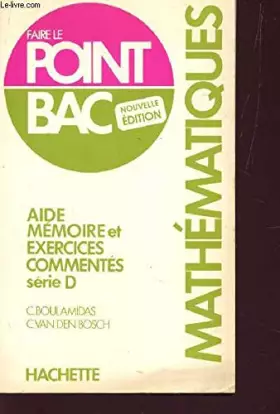 Couverture du produit · AIDE-MEMOIRE MATH TERM D