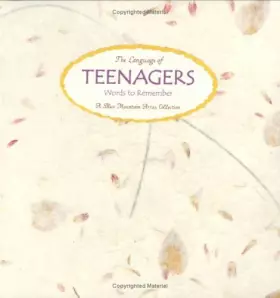 Couverture du produit · The Language of Teenagers: Words to Remember