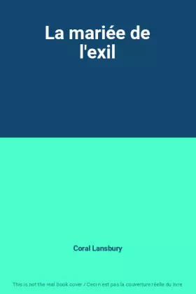 Couverture du produit · La mariée de l'exil