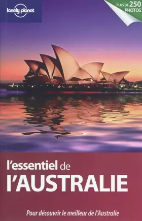 Couverture du produit · ESSENTIEL DE L'AUSTRALIE 1ED