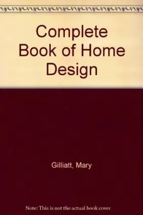 Couverture du produit · Complete Book of Home Design
