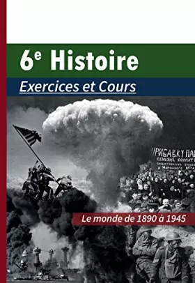 Couverture du produit · 6e histoire, exercices et cours