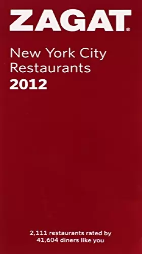 Couverture du produit · Zagat 2012 New York City Restaurants