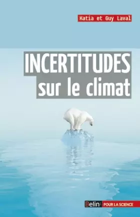 Couverture du produit · Incertitudes sur le climat