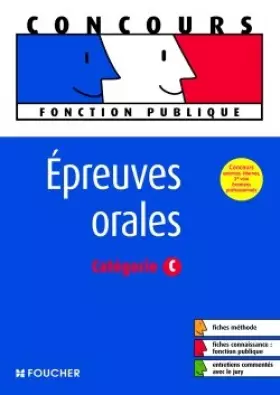 Couverture du produit · Epreuves orales catégorie C