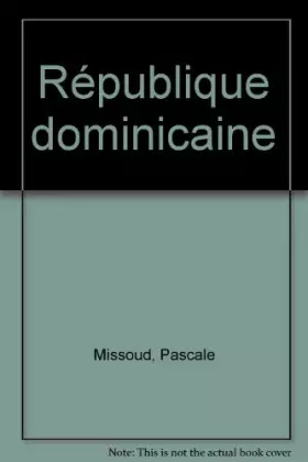 Couverture du produit · Guide Mondéos. République dominicaine