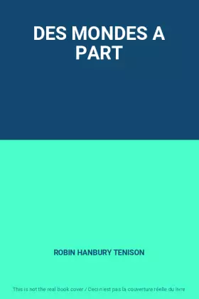 Couverture du produit · DES MONDES A PART