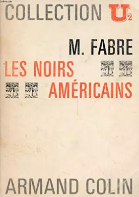 Couverture du produit · Les noirs américains