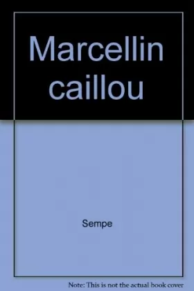 Couverture du produit · Marcellin caillou
