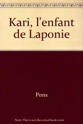 Couverture du produit · Kari, l'enfant de Laponie