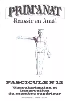 Couverture du produit · Vascularisation et innervation du membre supérieur
