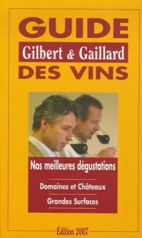 Couverture du produit · Guide des vins Gilbert et Gaillard