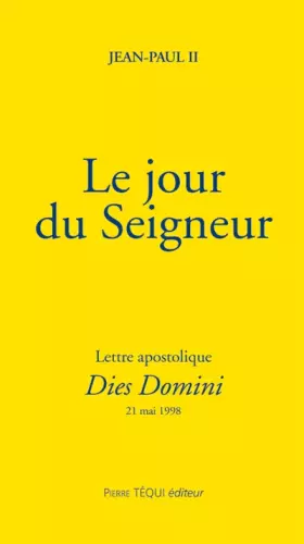 Couverture du produit · Dies domini jour du seigneur