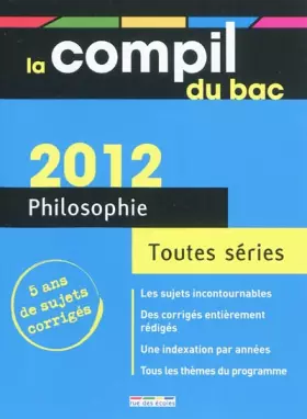 Couverture du produit · Philosophie Toutes séries