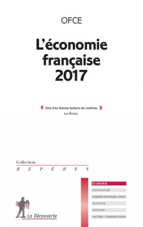 Couverture du produit · L'économie française 2017