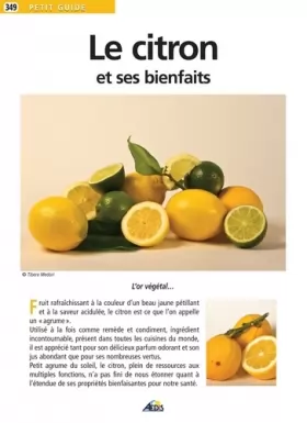 Couverture du produit · Le citron et ses bienfaits