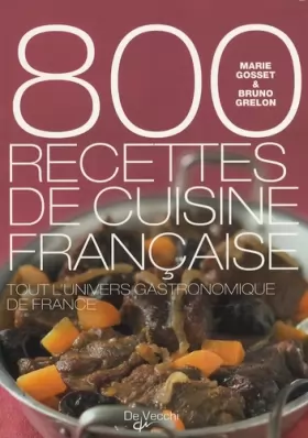 Couverture du produit · 800 recettes de cuisine française