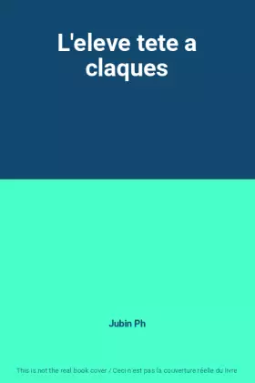 Couverture du produit · L'eleve tete a claques
