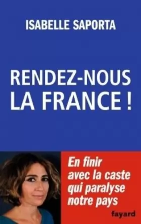 Couverture du produit · Rendez-nous la France !