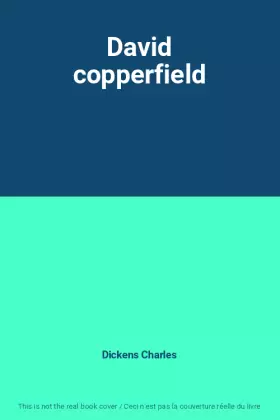 Couverture du produit · David copperfield