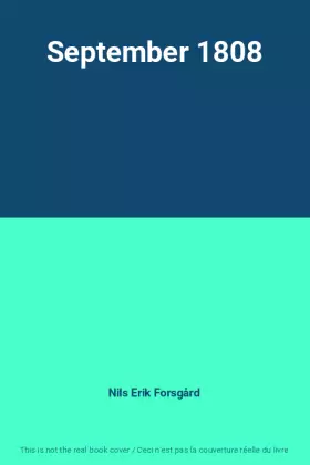 Couverture du produit · September 1808